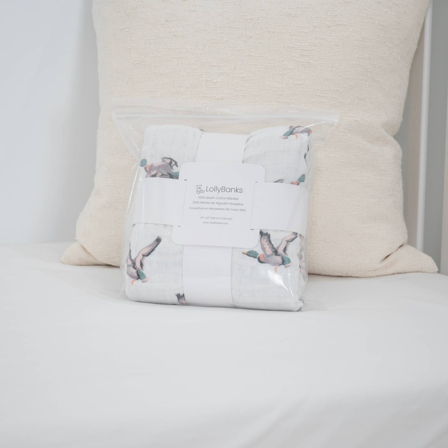 Quackin'up Baby Toddler Muslin Blanket