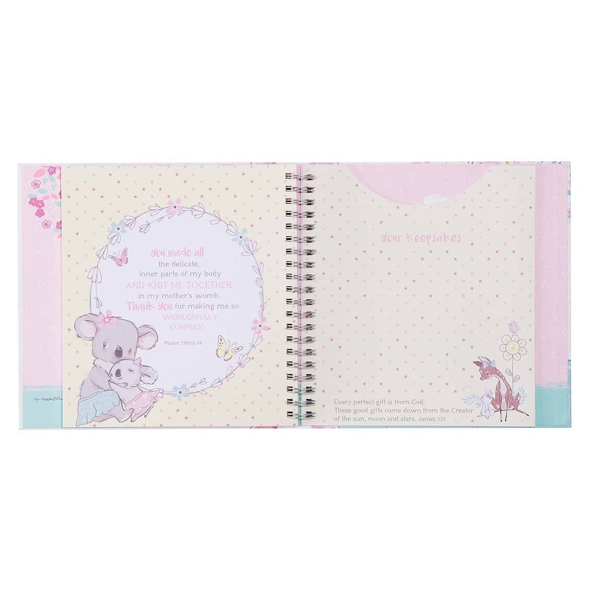 Memory Book Our Baby Girl's First Year Padded Hardcover