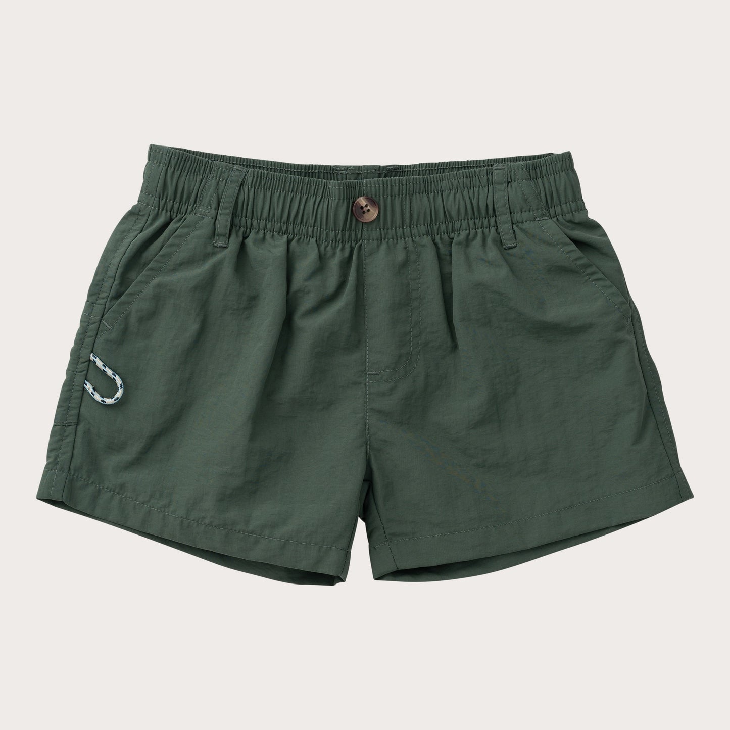 camping green outrigger performance shorts