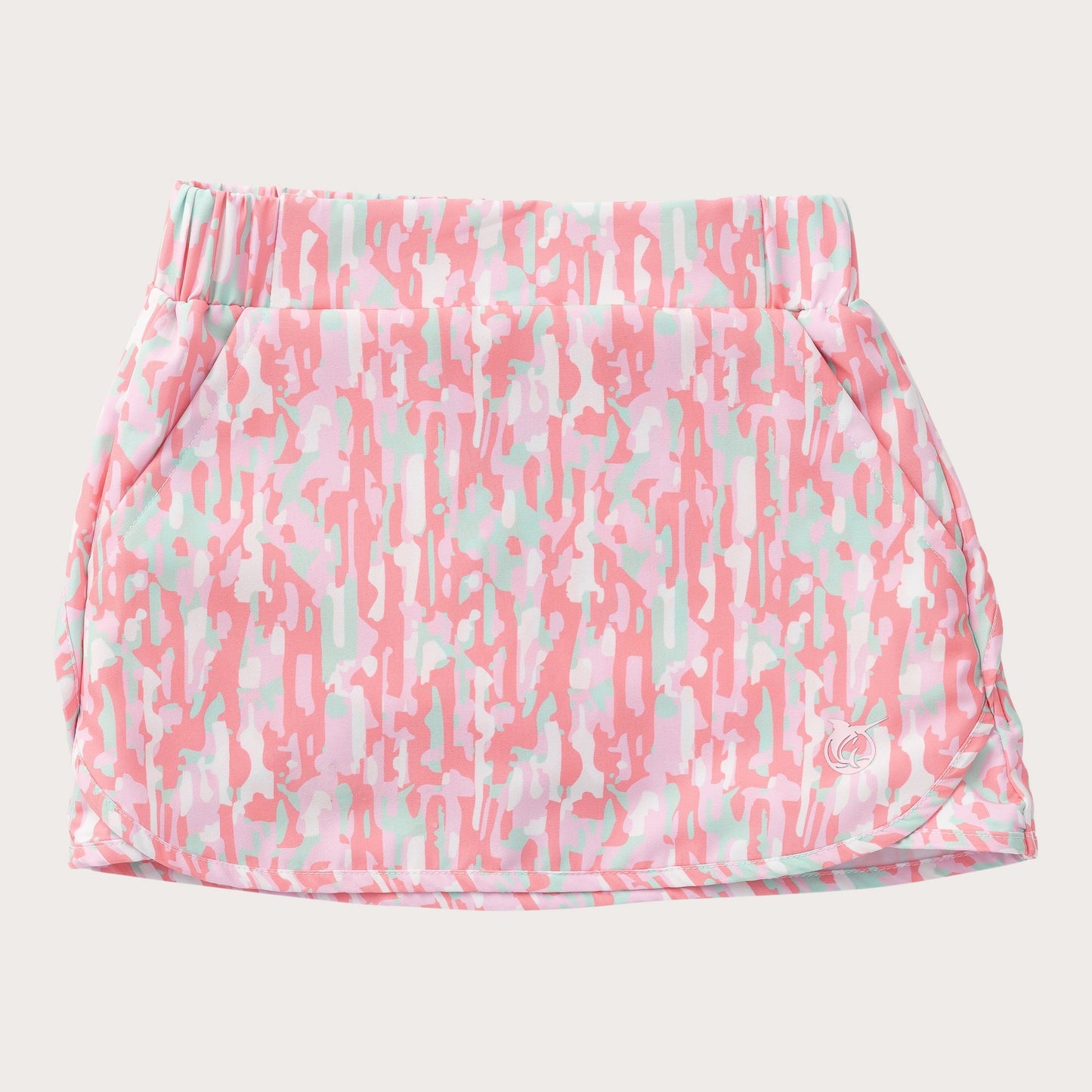 camo carolina catch skort
