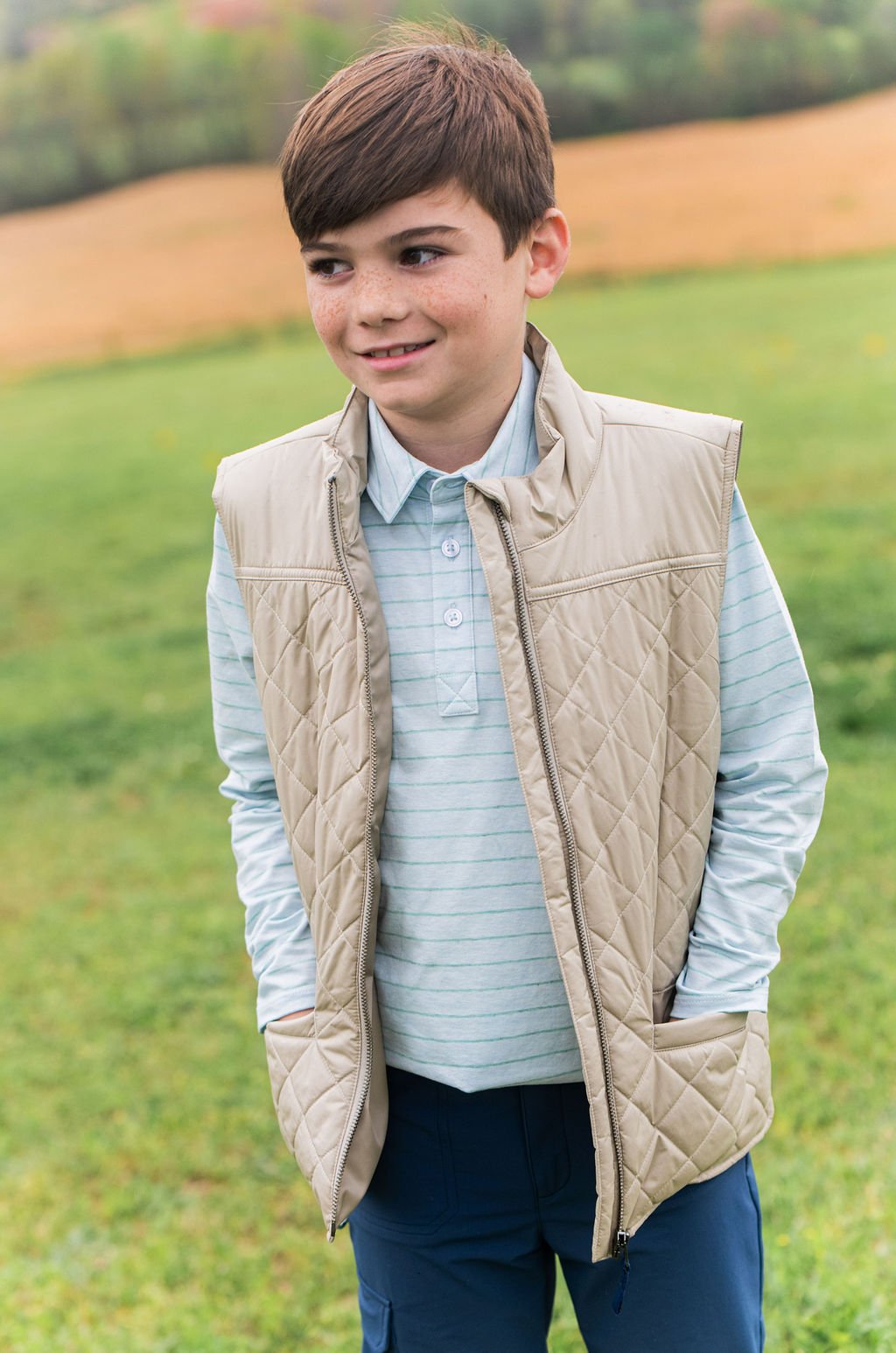 quilted vest