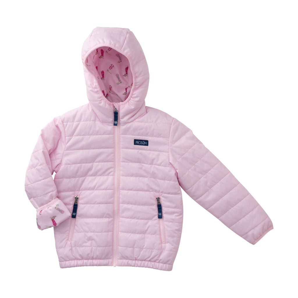 pink tulle puffer jacket