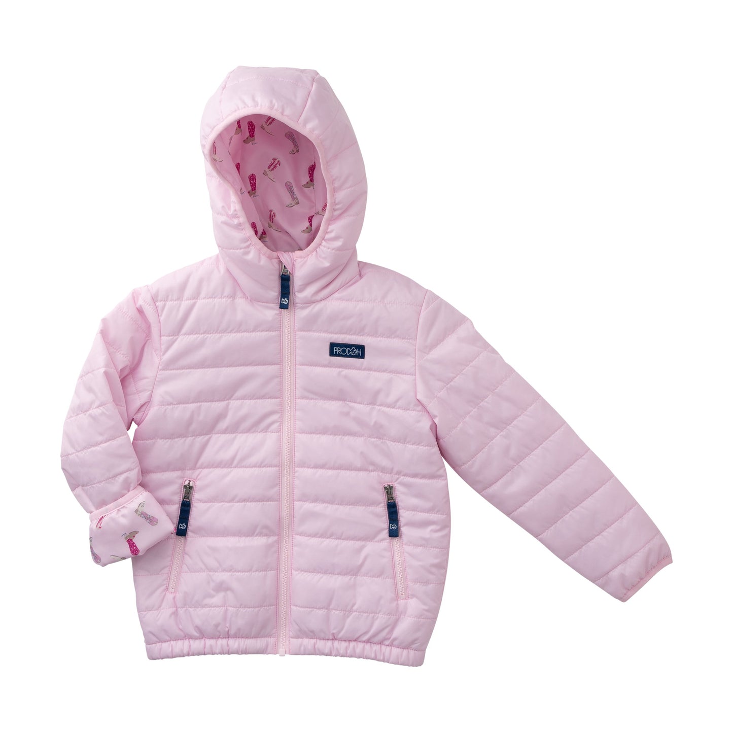 pink tulle puffer jacket