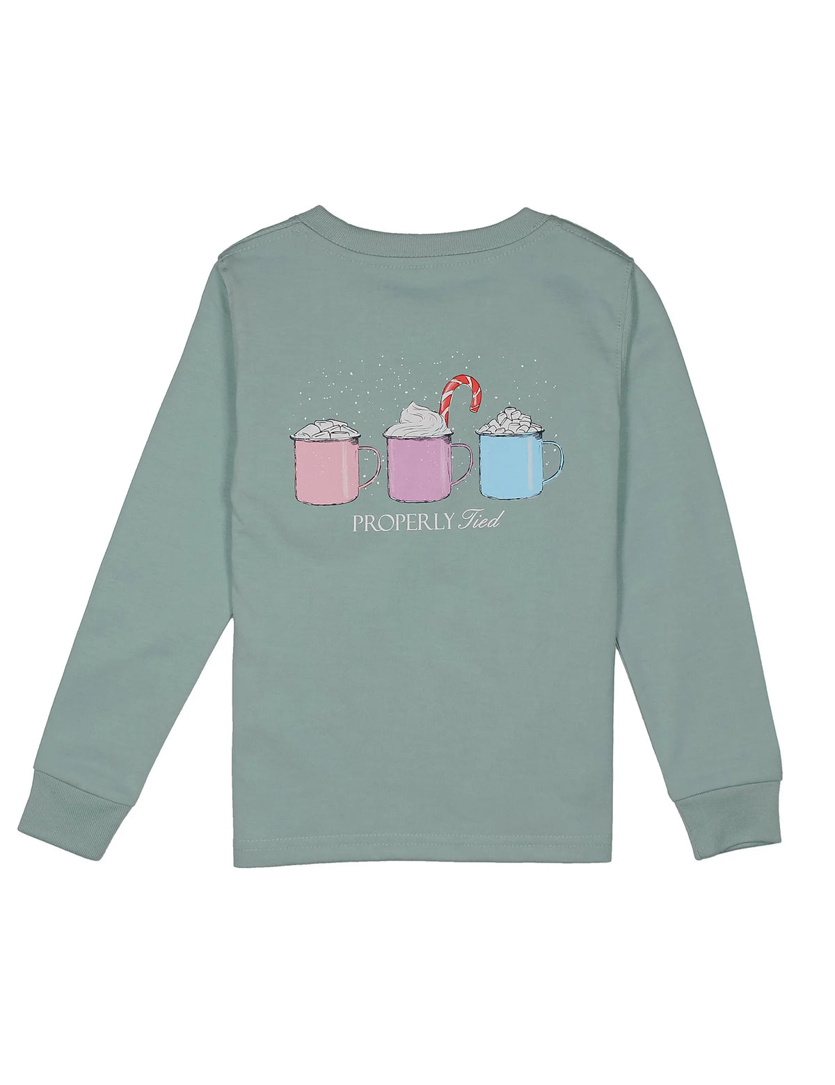 Girls Hot Chocolate LS Marine Mist