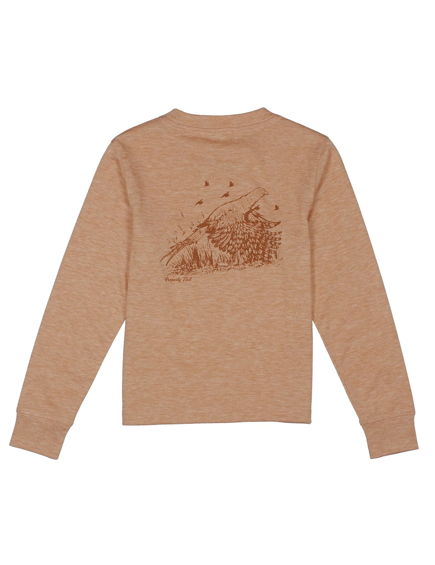 Boys Portland L/S Pheasant Ember