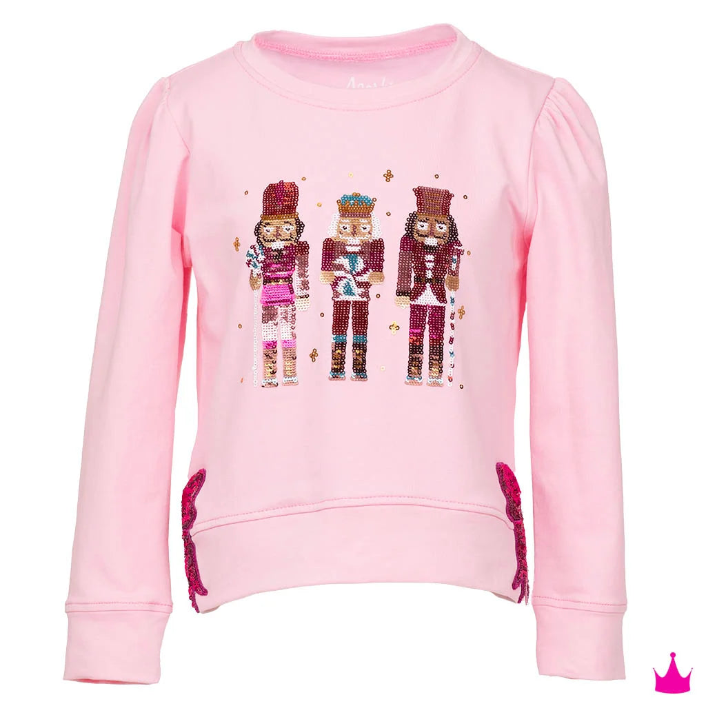 Sequin Nutcracker Hot pink Holly