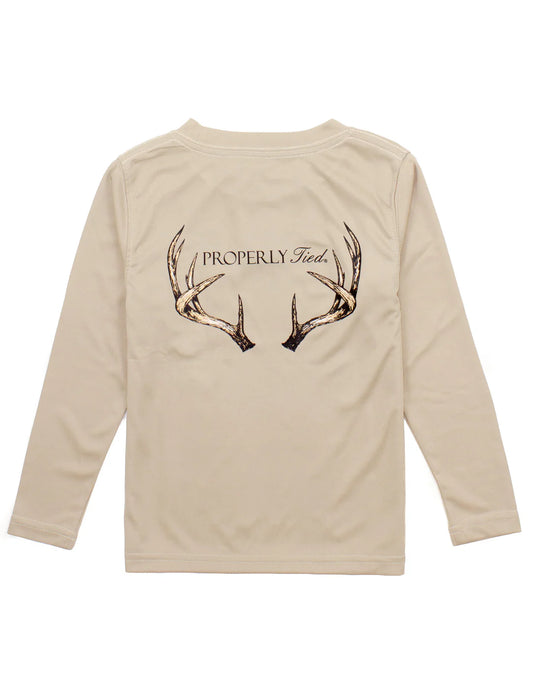 Performance ls vintage antler tee